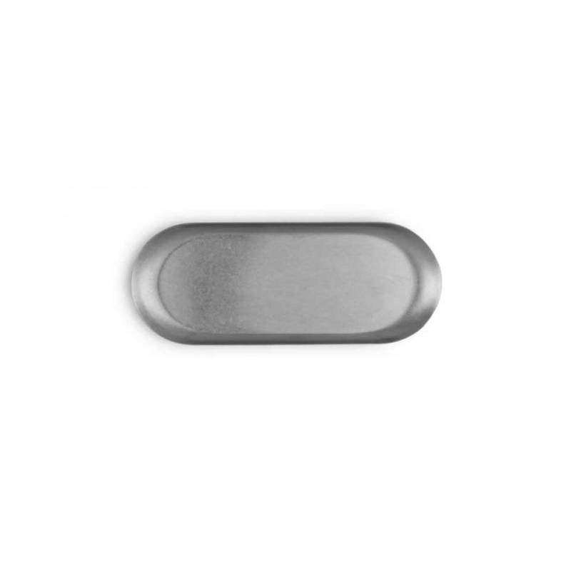 Bandeja ovalada Vintage Plata Vieja Pura Sangre acero inoxidable 22.8x9 cm