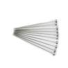 Brochettes à cocktail sphériques en acier inoxydable 10,8 cm