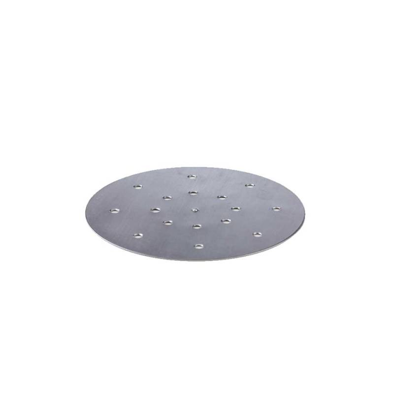 Grille à glace ronde perforée en aluminium 20,7 cm