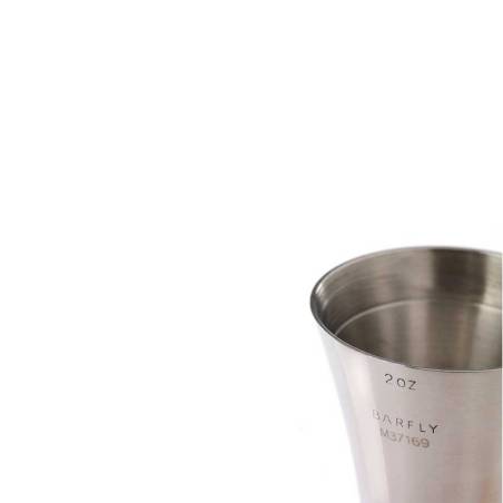 Jigger acampanado de acero inoxidable 1-2 oz.