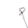 Pinchos de cóctel de acero inoxidable con rizo cm 11