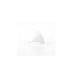 Entonnoir en plastique blanc cm 5