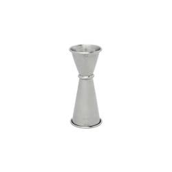 Jigger gradué en acier inoxydable ml 25-50