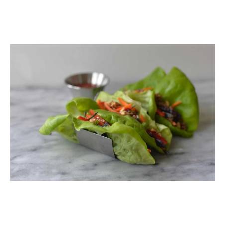 Minitaxi de tacos de acero inoxidable