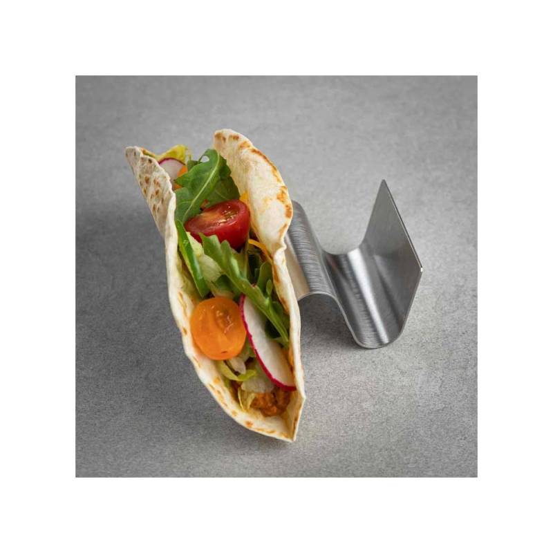 Minitaxi de tacos de acero inoxidable