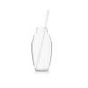 Coctelera 100% vidrio Chef con pajita cl 16