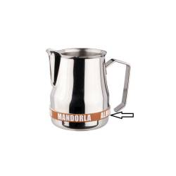 Élastique brun pour le lait végétal d'amande