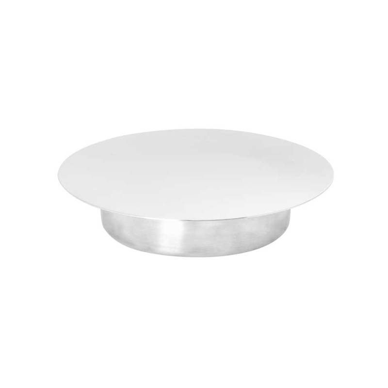 Plat réfrigéré en acier inoxydable 22 cm