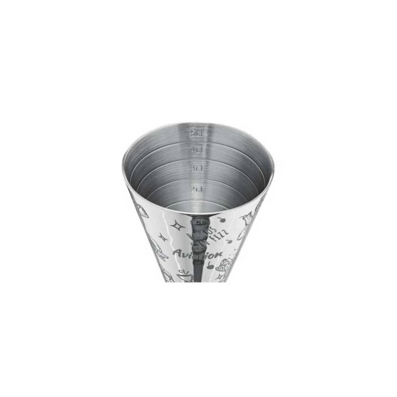 Jigger Collabo Classic Tom Fox acier inoxydable ml 30-60