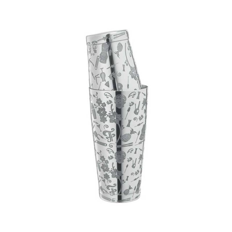 Set de 4 pièces de luxe en acier inoxydable pour le bar Collabo