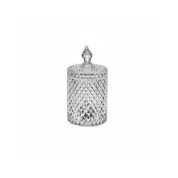 Caja de cristal Bohemia con tapa 26x10,5 cm
