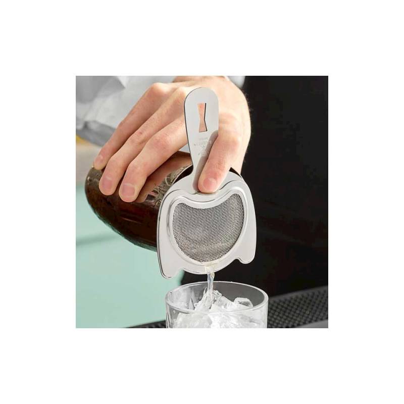Filtre à mailles fines avec ailettes en acier inoxydable 8,7 cm