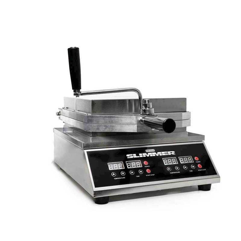 Prensa de parrilla más fina 100% Chef