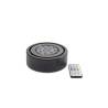 Base led pour le dôme du fumoir 100% Chef en bois laqué noir