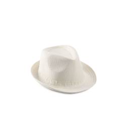 Assiette à chapeau Sinatra 100% Chef en porcelaine blanche 25,5x21,5x11 cm
