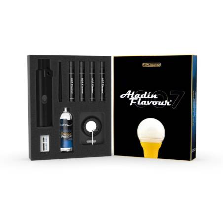 Aromatizador Aladin Flavour 007 100% Chef negro