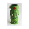 Tasse tiki en céramique verte Derek's Witch Doctor cl 64