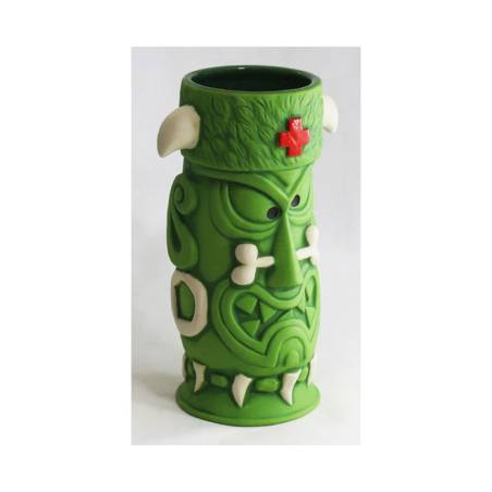 Taza tiki de cerámica verde Derek's Witch Doctor cl 64