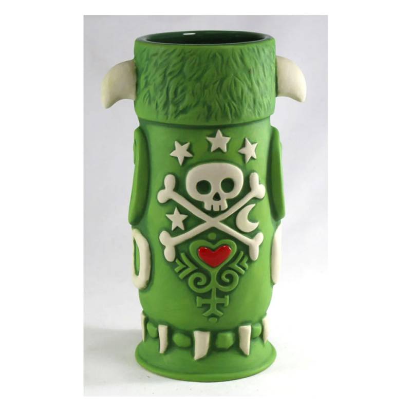 Taza tiki de cerámica verde Derek's Witch Doctor cl 64