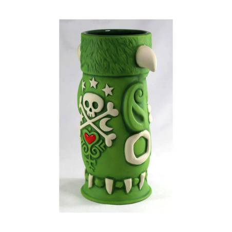 Taza tiki de cerámica verde Derek's Witch Doctor cl 64