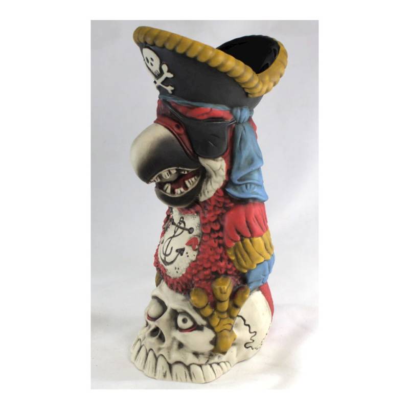 Tiki mug Peg Leg Party Parrot céramique multicolore cl 48