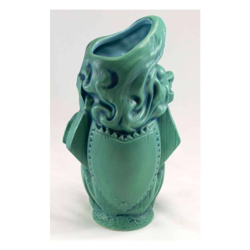 Tiki mug Looky Leia Mermaid céramique aquamarine cl 54