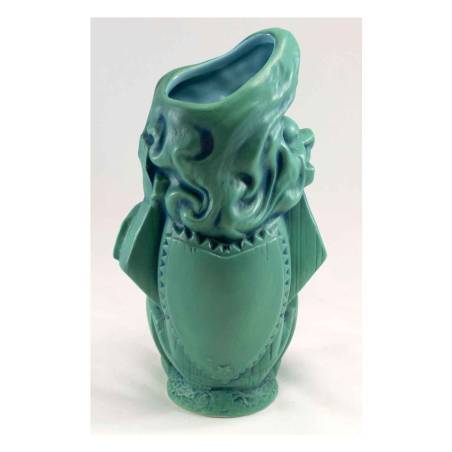 Tiki mug Looky Leia Mermaid céramique aquamarine cl 54