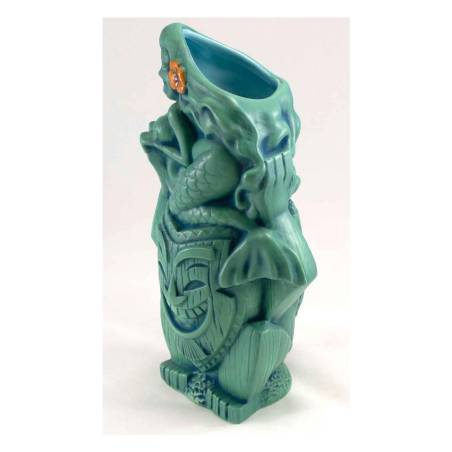 Taza Tiki Looky Leia Mermaid cerámica aguamarina cl 54