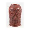 Taza Tiki Estrella Fuego cerámica burdeos cl 88