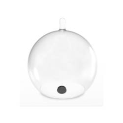 Cúpula ahumadora Gastronaut 100% Chef con válvula de cristal 18x18 cm