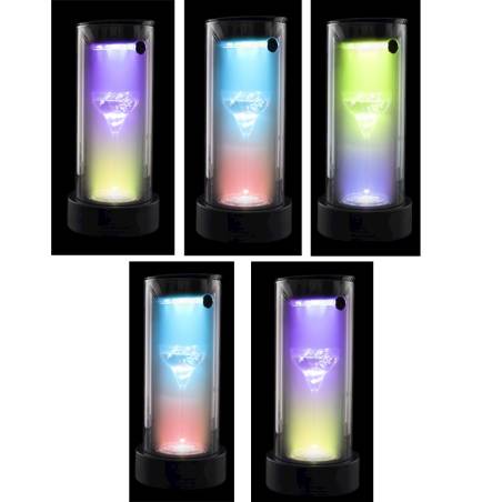 Long Drink Tube Kit 100% Chef avec tube, base et deux LED cm 13x35,5