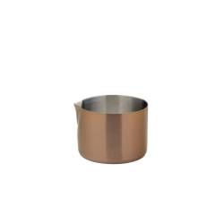 Salsera de acero inoxidable envejecido cobre cepillado cl 26