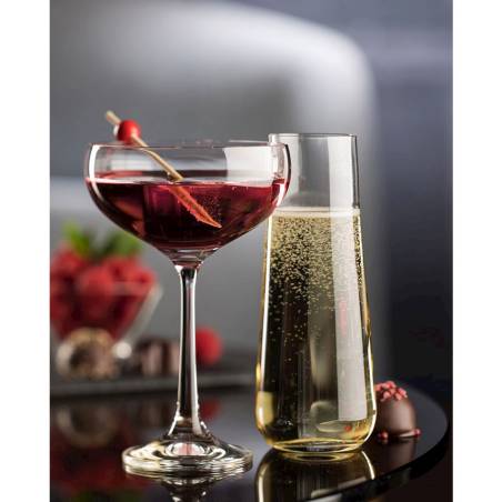 Flauta de cristal sin pie Sandra cl 25