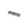 Porte-couverts avec découpe pour couteau en acier inoxydable 9x3 cm