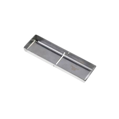 Porte-couverts avec découpe pour couteau en acier inoxydable 9x3 cm