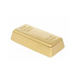 Lingote de oro 100% Chef Plato lingote de resina 21,5x10x5 cm