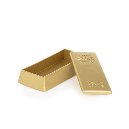 Lingote de oro 100% Chef Plato lingote de resina 21,5x10x5 cm