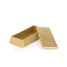 Lingote de oro 100% Chef Plato lingote de resina 21,5x10x5 cm