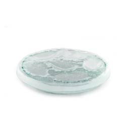 Plato Ostras 100% Chef 6 impresiones en vidrio cm 26x4
