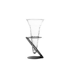 Helado 100% Chef vaso con soporte negro cl 26