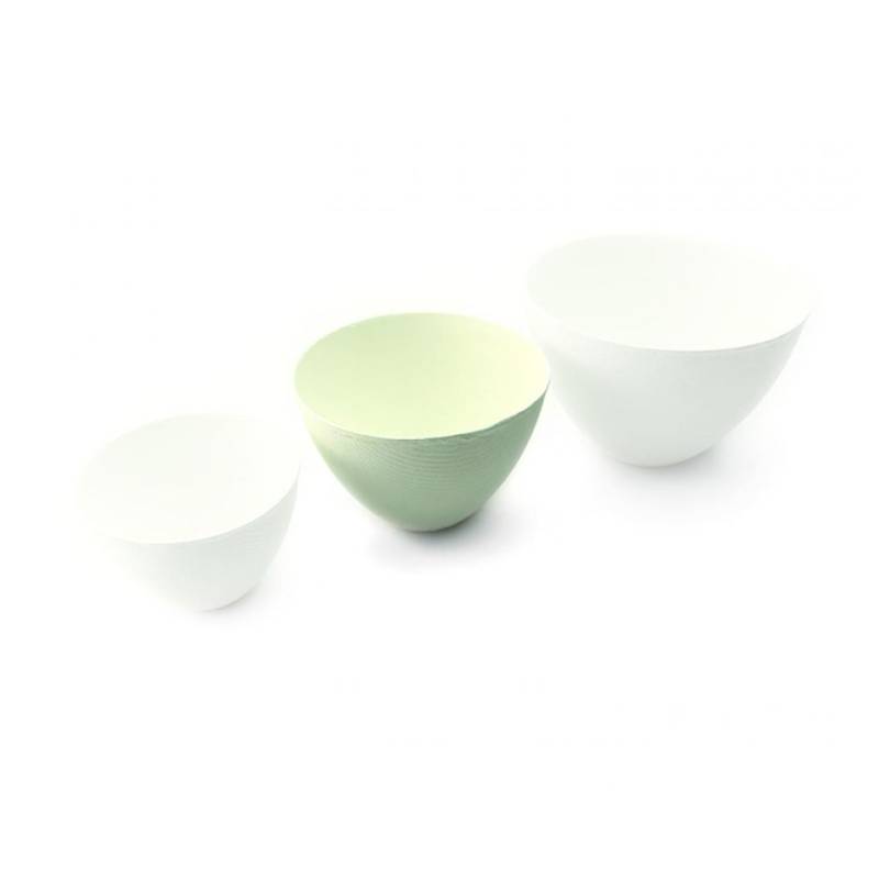 Vaso alto redondo de bagazo blanco cl 35