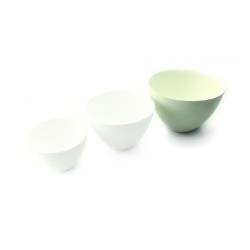 Coupe ronde haute en bagasse blanche cl 61