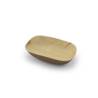 Bandeja rectangular biodegradable de hoja de palma cm 25x17x6