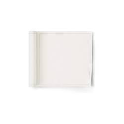 Rollo de servilletas rasgables MyDrap 100% algodón blanco cm 15x15