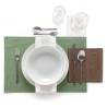 Rouleau de serviettes détachables MyDrap 100% coton blanc cm 15x15