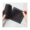 MyDrap rollo de posavasos 100% algodón negro 10x10 cm