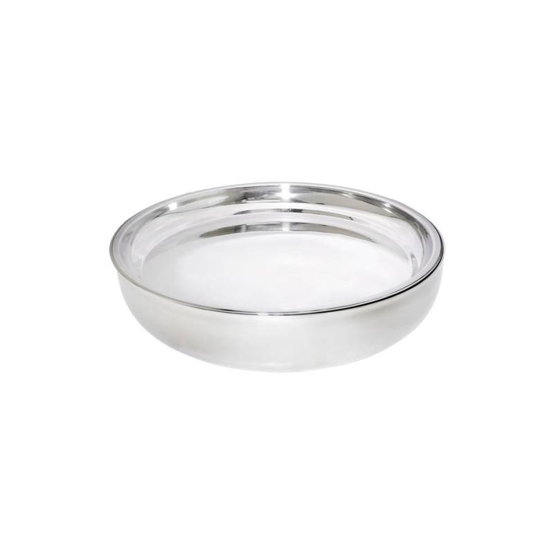 Bol térmico Montecarlo de acero inoxidable con bandeja cm 37