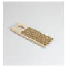 Couteaux en bois de hêtre avec décoration entrelacée 23x8 cm