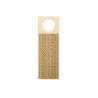 Couteaux en hêtre décor nordique 23x8 cm