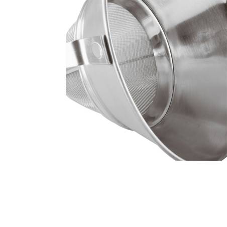 Cornet chinois avec protection en acier inoxydable 20 cm